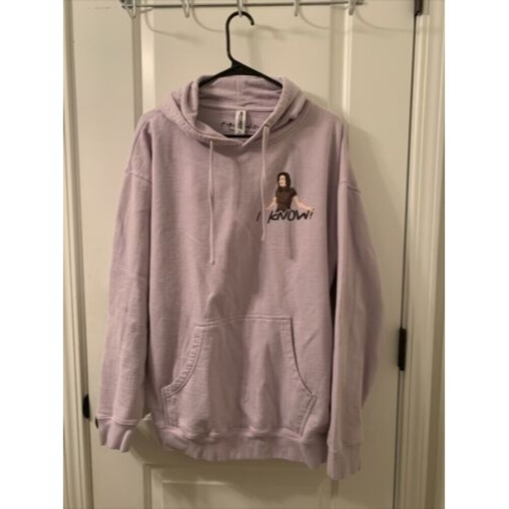 FRIENDS The Reunion Independent Trading Co Adult Purple Hoodie Size XL